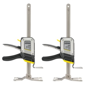 Stanley FMHT83552-1, Set doua menghine Fatmax TradeLift, capacitate 150kg, deschidere max. 220mm, sistem de blocare rapida - Img 1