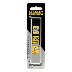 Stanley STHT0-11818, Set de 5 lame segmentate Fatmax Carbide cu latimea de 18mm - Img 8