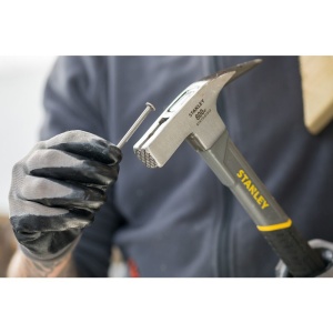 Stanley STHT0-51312, ciocan dulgher, maner Dynagrip, cap magnetic + cant pentru sustinerea cuielor - Img 4