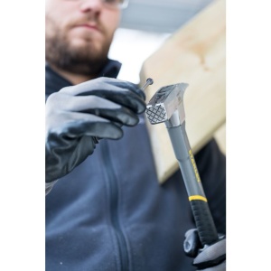 Stanley STHT0-51312, ciocan dulgher, maner Dynagrip, cap magnetic + cant pentru sustinerea cuielor - Img 5