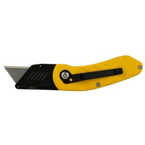 Stanley STHT10424-0, Cutter pliabil cu lama fixa, 140mm + o lama trapezoidala 62mm - Img 4
