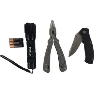 Stanley STHT81502-0, set 3 piese cutit, lanterna si cleste multifunctional - Img 1