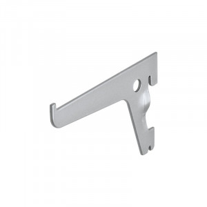 Suport simplu raft pe sina Dolle Single Slot 100mm, pentru rafturi modulare - Img 3