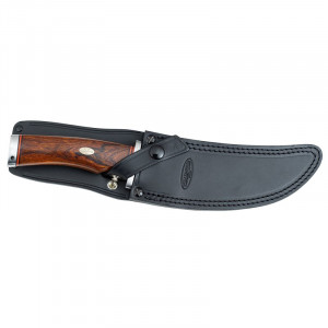 Teaca din piele pentru cutit de vanatoare Fallkniven V1 - Img 2
