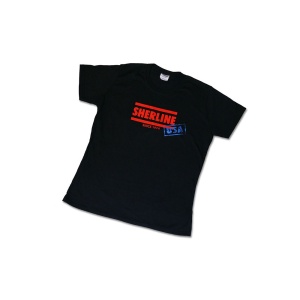 Tricou negru pentru femei, Sherline - Img 2