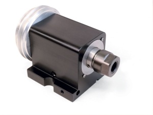 Unitate Cap ax cu piulita ER-16 si motor, pentru strung/freza Sherline - Img 3