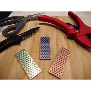 W7EFC Set 3 pietre de ascutit de buzunar, diamantate, mini Whetstone, DMT - Img 11