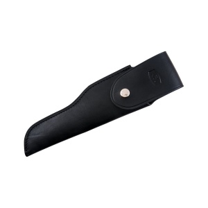 0119-05-BK6 Teaca piele naturala neagra cu clapeta, model 119, Buck Knives