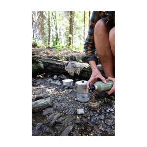 100500 Set gatit pentru camping/drumetie, 1-2 persoane Trangia Micro Original - Img 3