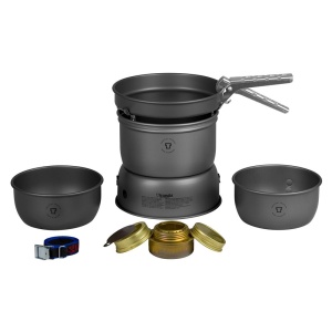 150271 27-1 HA Set serie 27 ALUMINU ANODIZAT , pentru gatit in camping, Trangia