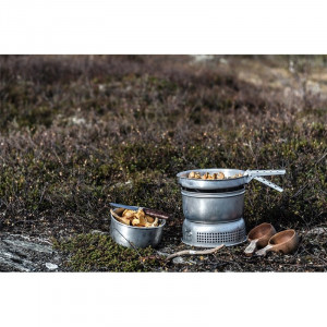 157254 25-4 HA/GB Set serie 25 din ALUMINIU ANODIZAT, pentru gatit in camping, Trangia - Img 8