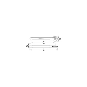 1643/4 Verificator profil lant bicicleta, Unior - Img 6