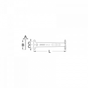 1644/2 Indicator de uzura lant bicicleta, Unior - Img 4