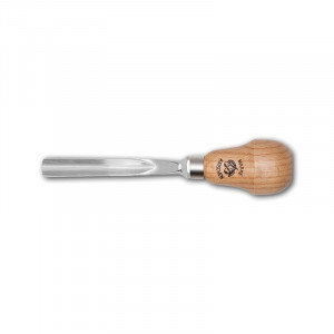 5640 Dalta forma V curba scurta pt sculptura, maner para CUT 39 Two Cherries. - Img 2