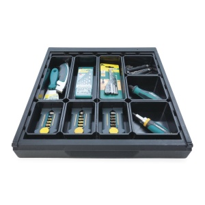 6790000 DSP 10 WSS Organizator sertar "S" si "M" , Wolfcraft - Img 2