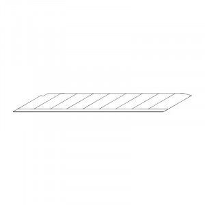 93.040 Set 10 lame cutter segmentate cu varf 30° -9mm, Mozart - Img 2