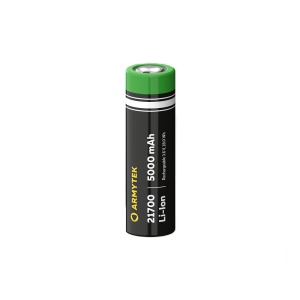 A03601 Acumulator 21700 Li-Ion 5000 mAh, fara protectie, Armytek - Img 1