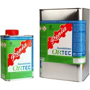 Adeziv de contact premium pentru incaltaminte/ piele Ortec 1L, Renia
