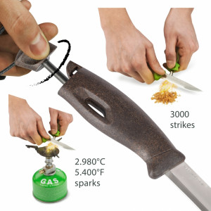 Amnar de rezerva pentru cutit Swedish FireKnife BIO refill, LIGHT MY FIRE - Img 5