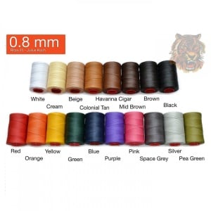 Ata de cusut piele RITZA 25 -Tiger Thread - 500ml - 0.8 mm grosime
