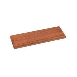 Baza lemn masiv lacuit pt navomodele 30x10x2cm, Amati Italia - Img 1