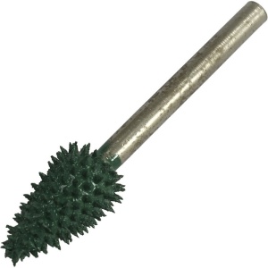 Biax sculptura lemn SABURR - cap flacara, tija Ø3 mm, 13 x 6 mm