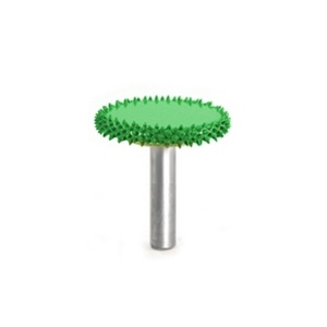 Biax sculptura lemn SABURR - Cap forma disc 1-1/4" X 1/4" - Img 3
