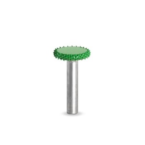 Biax sculptura lemn SABURR - Cap forma disc 3/4" X 1/4" - Img 3