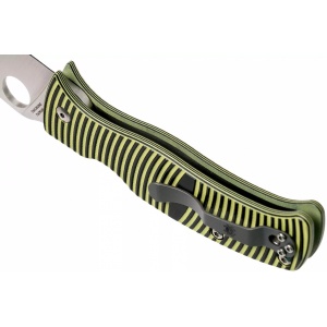Briceag Caribbean™ G-10 Negru/Galben Leaf, Spyderco - Img 7