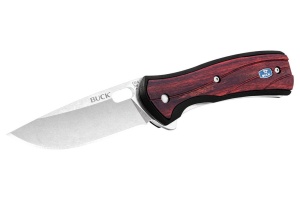 Briceag de buzunar Buck Vantage Avid Mare 0346RWS-B, otel 420HC, maner lemn Dymondwood