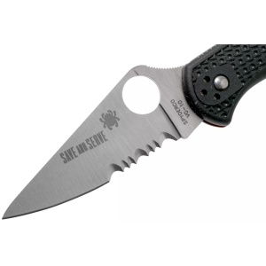 Briceag Delica® 4 Lightweight Thin Red Line, Spyderco - Img 2