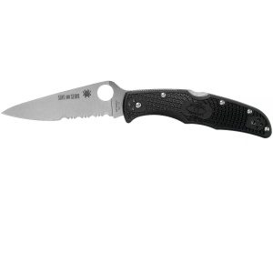 Briceag Endura® 4 Lightweight Thin Blue/Red Line, Spyderco - Img 2