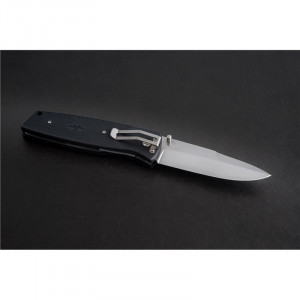 Briceag Fallkniven PXLX CoS Stainless Steel Micarta Liner Lock EDC - Img 3