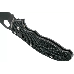 Briceag Manix™ 2 FRCP negru/lama neagra, Spyderco - Img 4