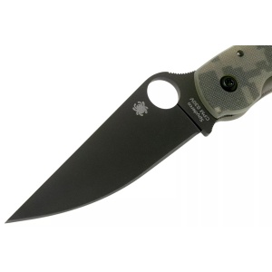 Briceag Military™ Model G-10 Digital Camo / lama neagra, Spyderco - Img 2