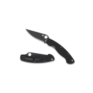 Briceag Military™ Model G-10 negru / lama neagra, Spyderco - Img 7