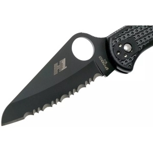 Briceag Salt® 2 FRN negru / lama neagra, Spyderco - Img 8