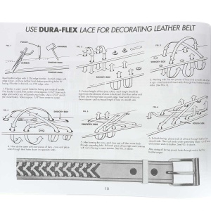 Carte Braiding & Lacing For Fun Tandy Leather | Manual impletituri si snururi piele - Img 6