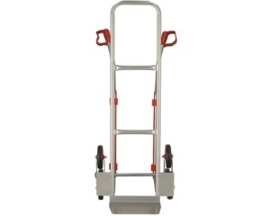 Carucior transport cu platforma pentru trepte Cargo Point max. 150kg, H 1190mm, din otel zincat - Img 5