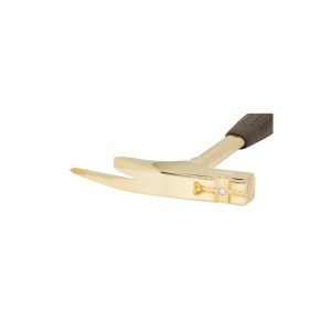 Ciocan de tamplarie placat cu aur pt acoperisuri in cutie de lemn, No. H 298f, Picard - Img 3
