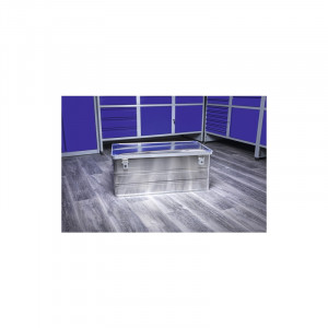 Cutie aluminiu pentru scule/unelte 89,5x37,5x49,5 cm - Img 9