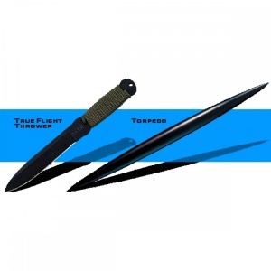 Cutit de aruncare Cold Steel Torpedo din oțel carbon 1055 – CS-80TOR - Img 2