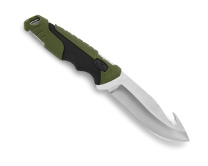 Cutit de vanatoare Buck Pursuit Large Guthook 0657GRS-B, lama 11.4 cm, otel 420HC - Img 4