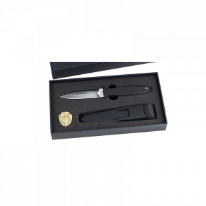 Cutit Fallkniven G1z Garm Fighter Lam. VG10 Satin Finish Lama 90 mm Otel Laminat VG10 Teaca Zytel - Img 3
