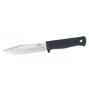 Cutit Fallkniven S1 Forest Knife Lam. VG7 Satin Finish - Lama 130 mm, Otel Laminat VG7, Maner Thermorun, Teaca Piele - Img 4