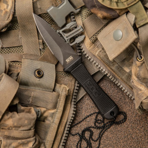 Cutit lama fixa SOG MINI PENTAGON - Img 13