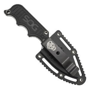 Cutit neck knife SOG Instinct Mini G10 Satin, otel 5Cr15MoV, lama Drop Point 48 mm - Img 16