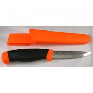 Cutit outdoor Morakniv Companion HeavyDuty C Hi-Vis Orange, otel carbon, teaca inclusa - Img 3