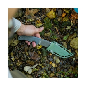 Cutit outdoor SOG Tellus FX Wolf Gray, otel CRYO 440C, lama 117 mm - Img 9