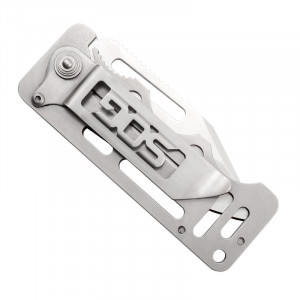 Cutit pliabil SOG Cash Card EZ1-CP, lama Clip Point 8Cr13MoV, Liner Lock, Money Clip, EDC Slim Wallet Knife - Img 7